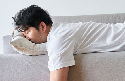 잘못된 수면 자세나 운동